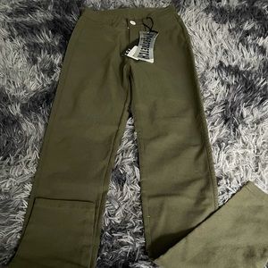 Stretch Denim Skinny Leg Jeans